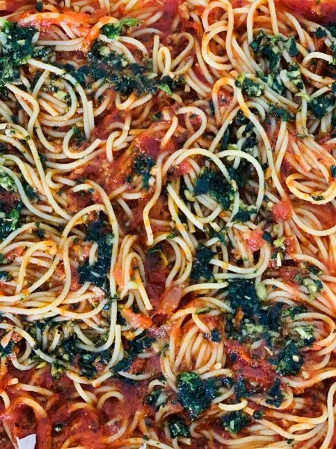 Baked Spaghetti with Tuna Chunk and Tomato Sauce recipe photo 5