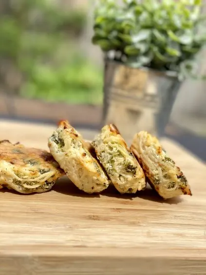 Broccoli Quiche and egg noodles recipe photo 2