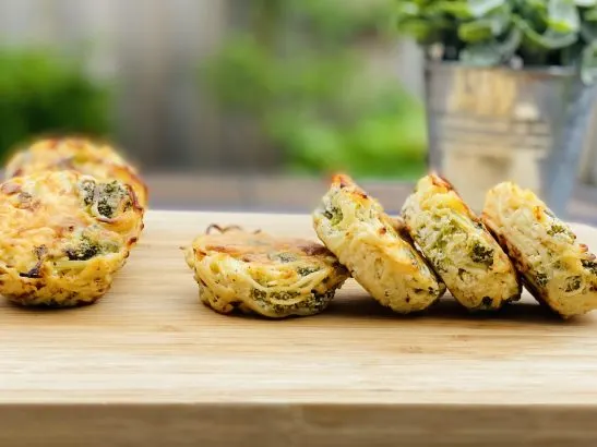 Broccoli Quiche and egg noodles recipe photo 3