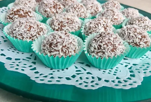 Chocolate balls recipe photo 2