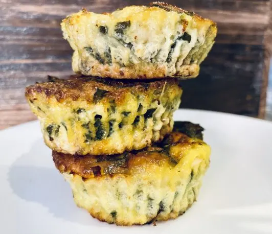 Mini spinach frittatas recipe photo 2