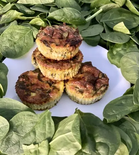 Mini spinach frittatas recipe photo 3