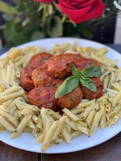 Meatball with Tomatoes sauce recipe photo 3