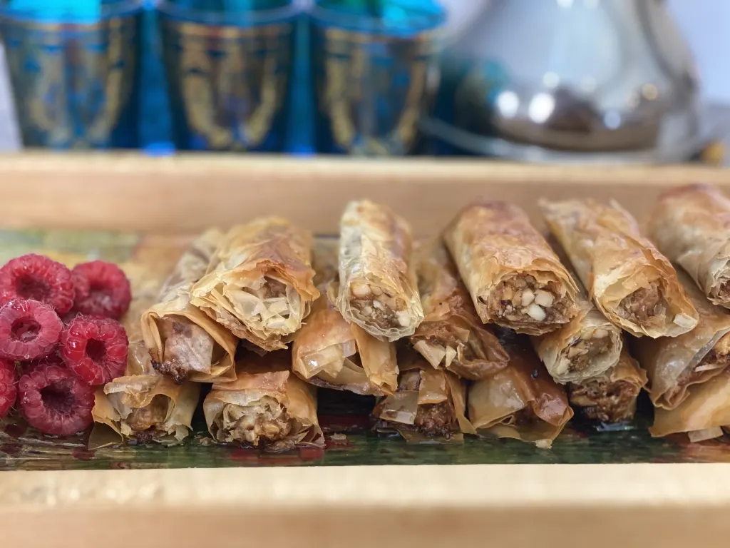 Sweet Phyllo with nuts