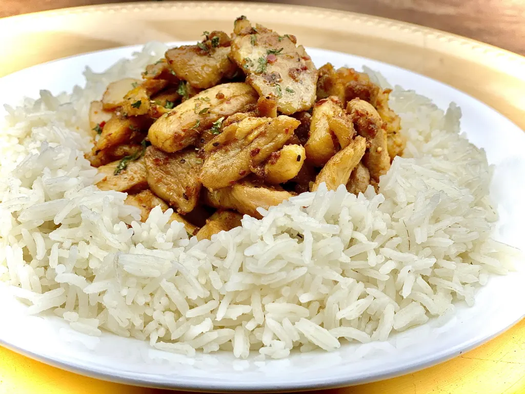 Chicken with White rice recipe photo 3