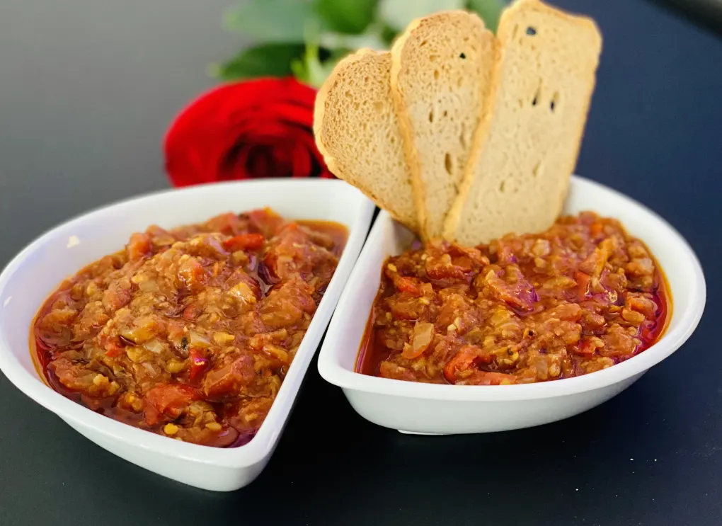 Pisto tomato salad recipe photo 1