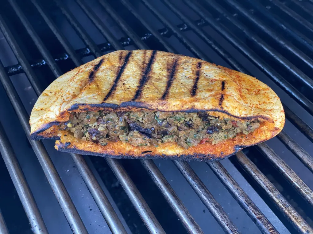 Arayes Stuffed pita