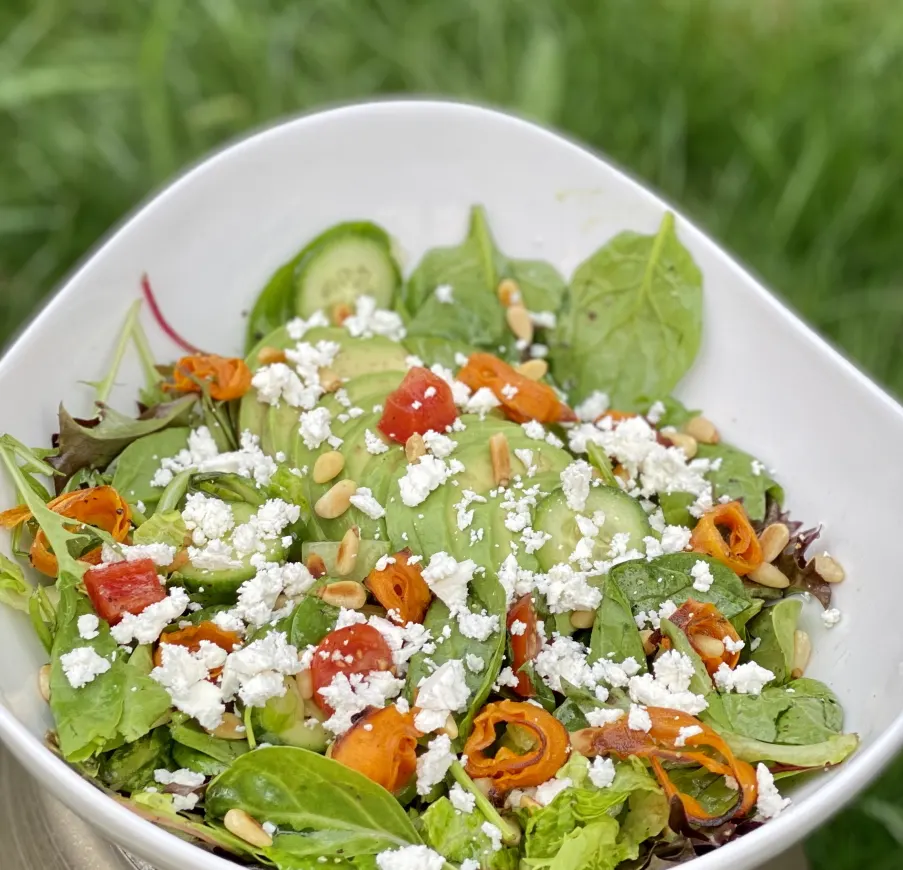 Mix spring salad