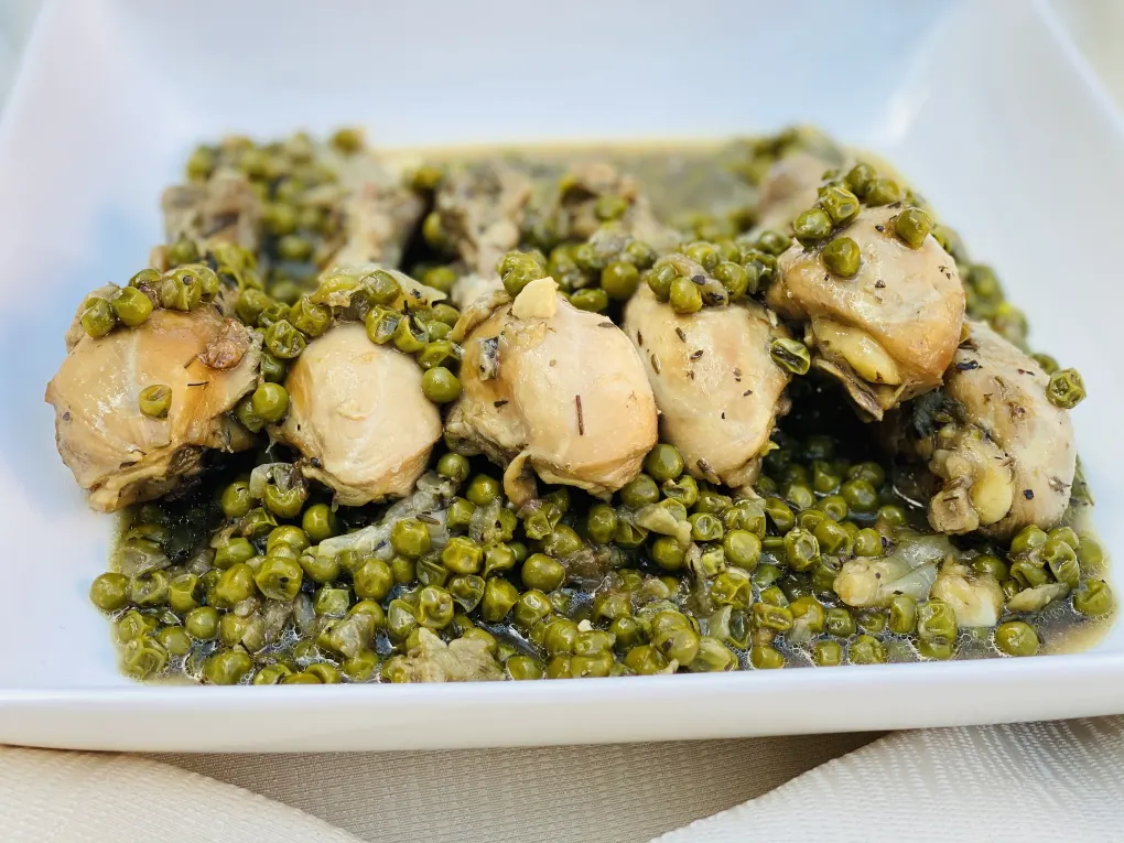 Chicken with chickpeas